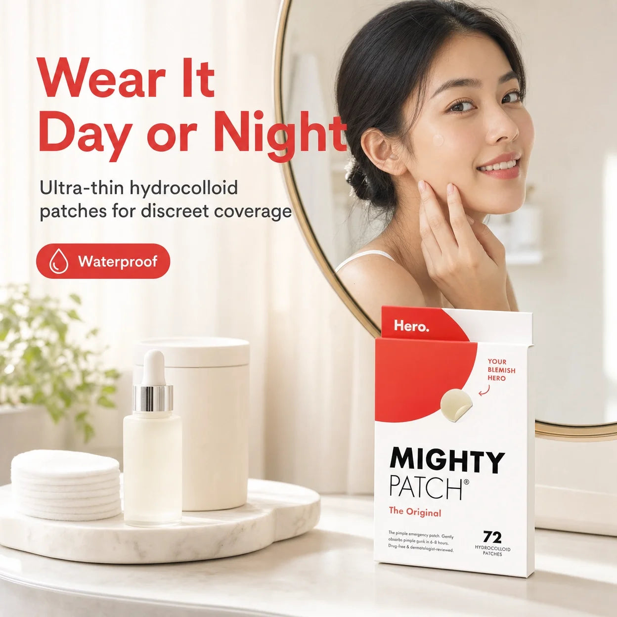 Mighty Patch, 36/72 Counts