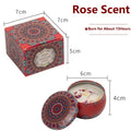 1/4PCS Vintage Soy Wax Candles